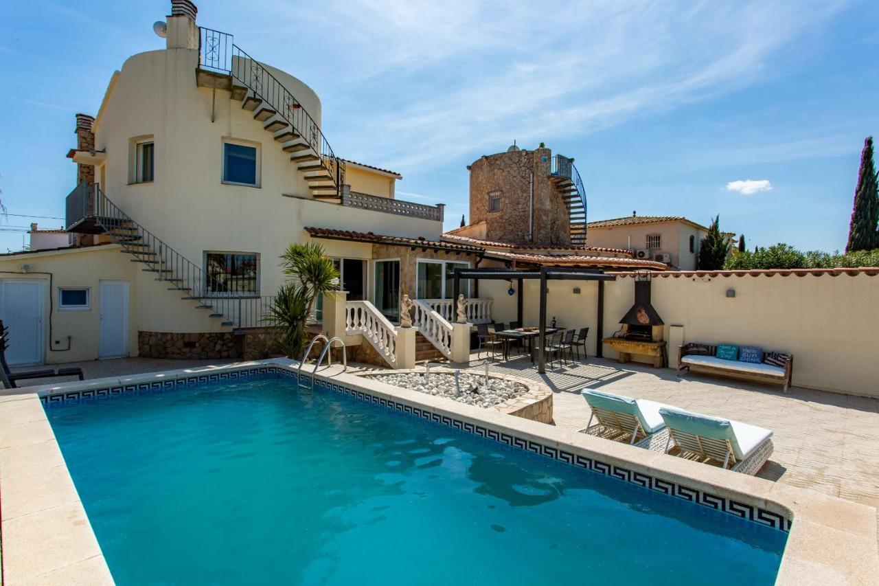 Welcs Villa Falconera 017 Emp Con Piscina Privada Емпуриабрава Екстериор снимка